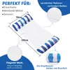 ALSTER HERZ® Luftmatratze Pool Wasser Hängematte, Produktbild-Vorschau 7