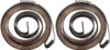 Two coiled metal springs are shown against a white background. Produktbild-Vorschau