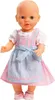Puppen-Dirndl sortiert 28-33 cm, 1 Stück Produktbild-Vorschau 5
