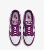 A top-down view of a pair of Nike Dunk Low Retro sneakers. Produktbild-Vorschau