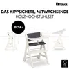 Hauck Beta Plus White 5dílná sada pro novorozence – vysoká Náhled obrázku produktu 3