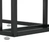 vidaXL Tavolino da computer Nero 50x35x65 cm Vetro Anteprima dell’immagine prodotto 6