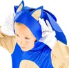Sonic Outfit Kostým Prevlek Ples Materská škola Kigurumi Náhľad obrázku produktu 6