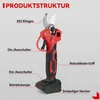 Sécateur sans fil 30 mm Sécateur électrique avec 2 Voir les images du produit 8