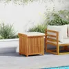 vidaXL Outdoor-Kissenbox 60x50x61 cm Massivholz Akazie Produktbild-Vorschau 2