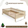 Crazy Pine Letto Alto per bambini 100x200 cm – Letto Anteprima dell’immagine prodotto 3
