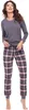 Merry Style Damen Schlafanzug Zweiteiler Pyjama lang bunt Produktbild-Vorschau 4