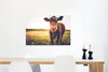 MuchoWow® Poster Kuh - Sonnenuntergang - Blumen - Gras - Produktbild-Vorschau 5