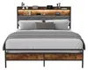 ProximaX Metallbett 140x200 cm Industriestil – LED, Produktbild-Vorschau 10