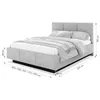 FDM Bett ALMADA Trinity 180x200 cm Polsterbett mit Produktbild-Vorschau 9