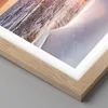 Gerahmtes Poster - Rahmen in heller Eiche - Sonne Strand Produktbild-Vorschau 2