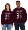 Sudaderas y jerséis uni, color burdeos, talla M. Diseño con Vista previa de la imagen del producto 3