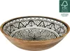 Salatschussel - Obstschale/obstkorb - Mangoholz - D33 x H8 Produktbild-Vorschau 3