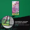 Leinwand Wanduhr Wandkunst Uhr Quarz 30x60 Produktbild-Vorschau 5