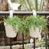 artevasi© CAPRI SINGLE Balkontopf Weiß 20 cm zum Einhängen Produktbild-Vorschau 4