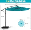 KOMFOTTEU Ampelschirm LED Solar Ø300cm, Sonnenschirm mit Produktbild-Vorschau 7