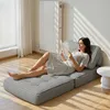 Schlafsofa BEALIFE 85x85x60 cm mit Rückenkissen & Produktbild-Vorschau 6