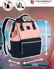 Peterson Rucksack für Frauen Zornaraugh pink-navy One size Produktbild-Vorschau 4