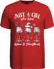 Just a girl who loves wine and christmas Weintrinker - Produktbild-Vorschau 2