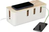 Relaxdays Scatola porta cavi, per 2 prese multiple, Anteprima dell’immagine prodotto 1