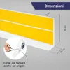 HOLZBRINK Battiscopa adesivo in PVC 70x20mm, 5 m | Profilo Anteprima dell’immagine prodotto 4