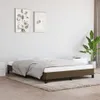 vidaXL Bettgestell ohne Matratze Dunkelbraun 140x200 cm Produktbild-Vorschau 2