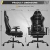 WOLTU Massage Gaming Stuhl, ergonomisch, Computerstuhl mit Produktbild-Vorschau 3