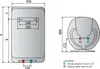 Ariston | Wasserheizer 50 L - 570 X 476 X 489 Mm - Produktbild-Vorschau 2