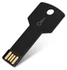 2 GB USB 2.0 Stick Flash Drive Aluminium schwarz Schlüssel Produktbild-Vorschau 1