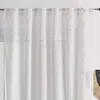 Vorhang mit verdeckten Schlaufen in Leinenoptik Produktbild-Vorschau 3