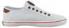 Sneaker Mustang da uomo in tela bianca Anteprima dell’immagine prodotto 2