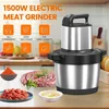 Hachoir électrique 6 L, 1 500 W, avec 3 vitesses, pour Voir les images du produit 2