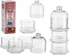 Pasabahce Villa Patisserie Servierschale mit Haube 3-tlg. Produktbild-Vorschau 11