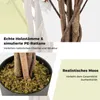 COSTWAY 120cm sztuczne drzewo z kwiatami 1 szt, sztuczna Podgląd zdjęcia produktu 6