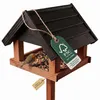 FALINKO Premium Vogelfutterhaus mit Ständer aus Holz – - & Produktbild-Vorschau 1