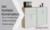Aktenschrank TABOR 12 in Eiche Sonoma / weiß matt, Produktbild-Vorschau 5