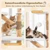COSTWAY, árbol para gatos de 105 cm con escondite, poste de Vista previa de la imagen del producto 7