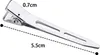 45 Stück Haarspangen Silber Haarclips 5,5 cm Haarklemmen Produktbild-Vorschau 3