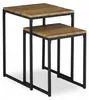 Relaxdays Beistelltisch 2er Set, stapelbar, Industrie Produktbild-Vorschau 10