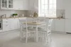 Esstisch Ausziehbar - 90-130 cm Lange - Braun - Quadratisch Produktbild-Vorschau 6