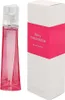 A bottle of Givenchy Very Irresistible Eau de Toilette for women and its packaging are displayed side-by-side against a white background. Anteprima dell’immagine prodotto