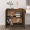 vidaXL Sideboard Räuchereiche 70x41x75 cm Holzwerkstoff Produktbild-Vorschau 3