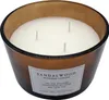 3-Docht Duftkerze im Glas 13 cm - Sandelholz Duft - Aroma Produktbild-Vorschau 1