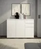 Sideboard >Brest< 3 Türen, 2 Schübe, in weiß - Produktbild-Vorschau 7