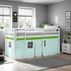 Homestyle4u Hochbett 90x200 Kinder mit Lattenrost mit Produktbild-Vorschau 11