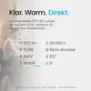 Modee E27 LED Filamentlampe A60 11,2W 1521lm 4000K Produktbild-Vorschau 3