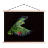 MuchoWow® Textilposter Nahaufnahme bunter Papagei 60x45 cm Produktbild-Vorschau 1