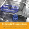 KKT KOLBE 60 cm Geschirrspüler Spülmaschine Schwarz Silber Produktbild-Vorschau 5