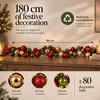 Girlanda świąteczna Mica Decorations, złota, 180 cm - Podgląd zdjęcia produktu 8