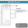 2er Set Vorhänge Leinenoptik Voile Halbtransparent Vorhang Produktbild-Vorschau 8